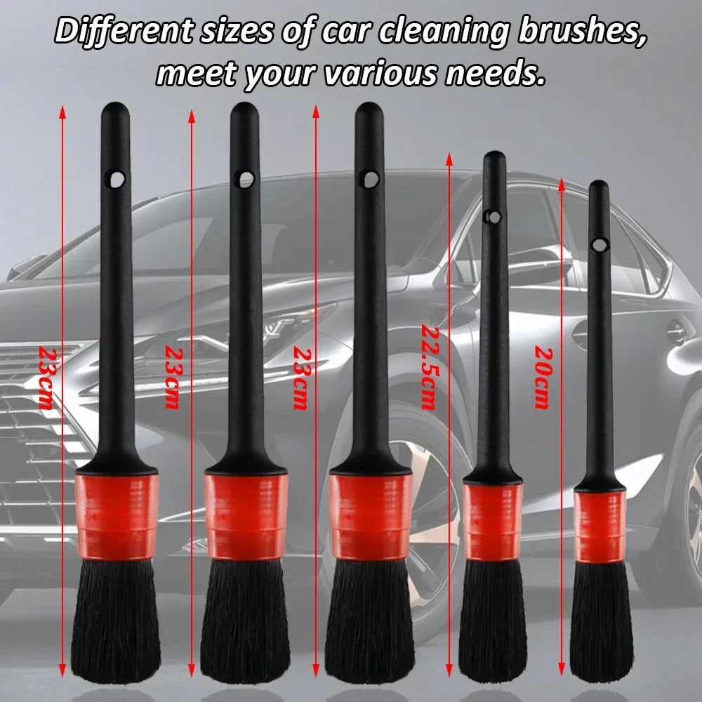 Kit Profesional Detaling Auto - 14 Piese pentru Curățarea Interiorului