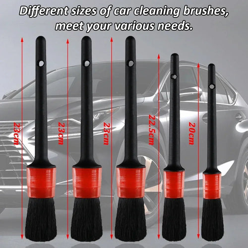 Kit Profesional Detaling Auto - 14 Piese pentru Curățarea Interiorului